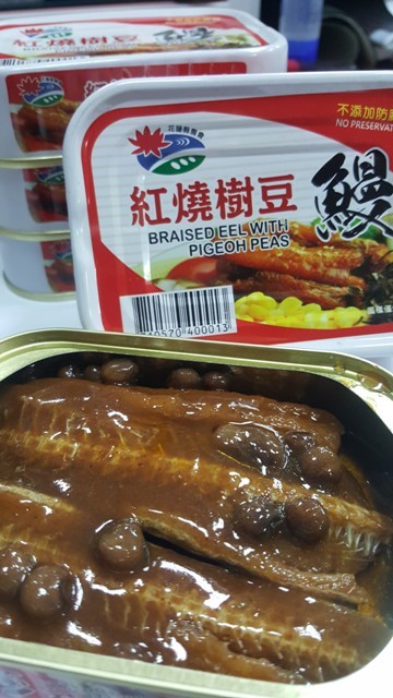 紅燒樹豆生鰻魚罐頭-單罐      